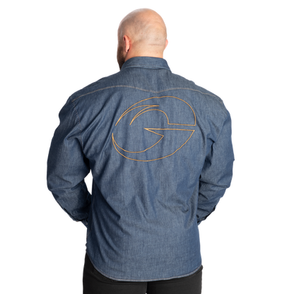 GASP Denim Shirt Washed blue