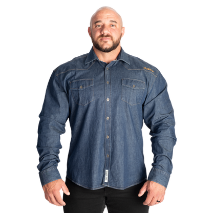 GASP Denim Shirt Washed blue