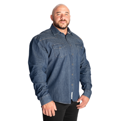 GASP Denim Shirt Washed blue
