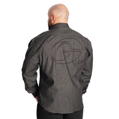 GASP Denim Shirt Washed Black