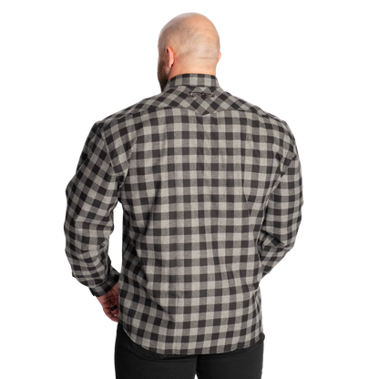 GASP Plaid Shirt Grey/Black