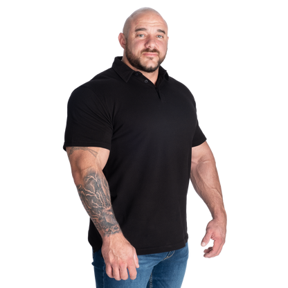 GASP Polo Shirt Black