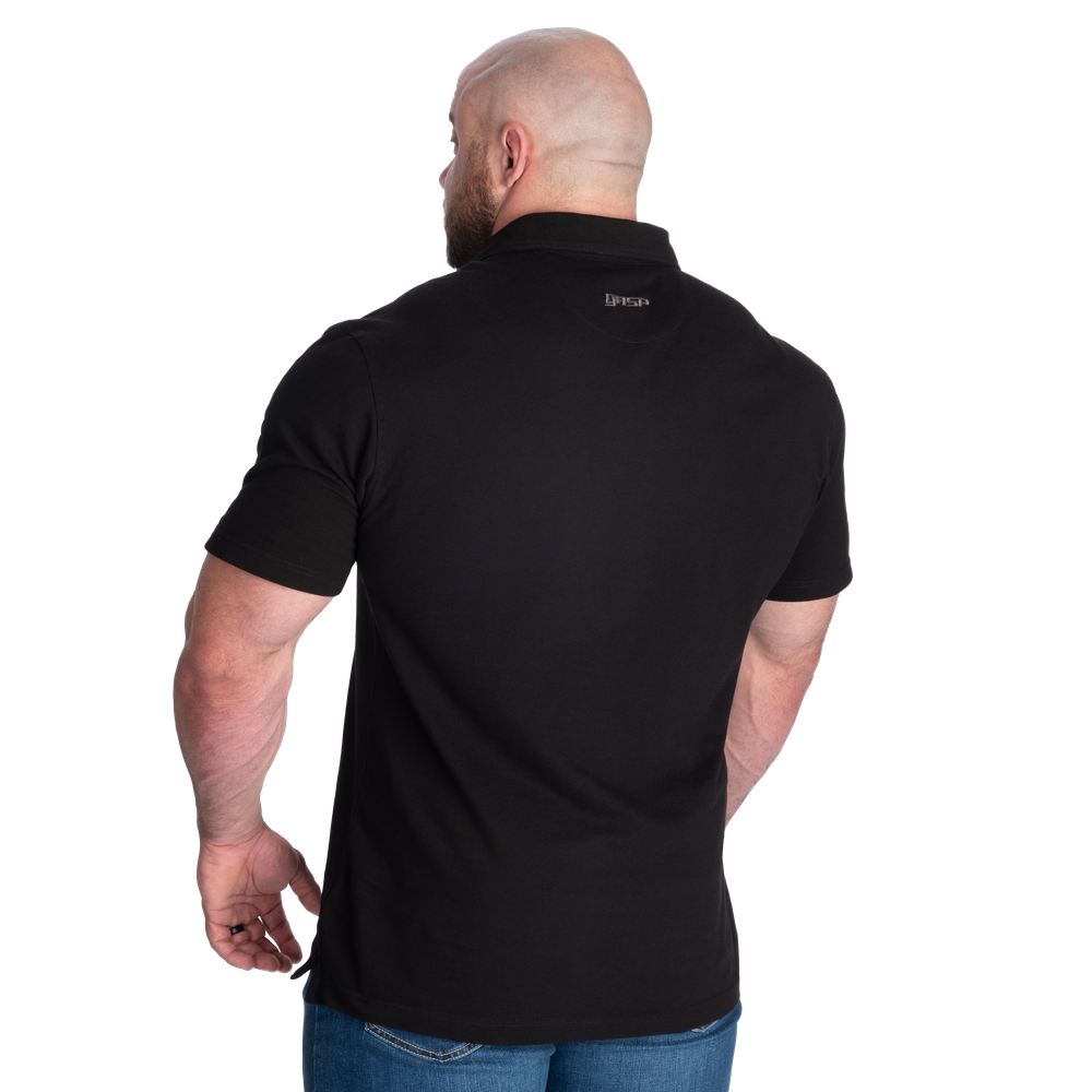 GASP Polo Shirt Black