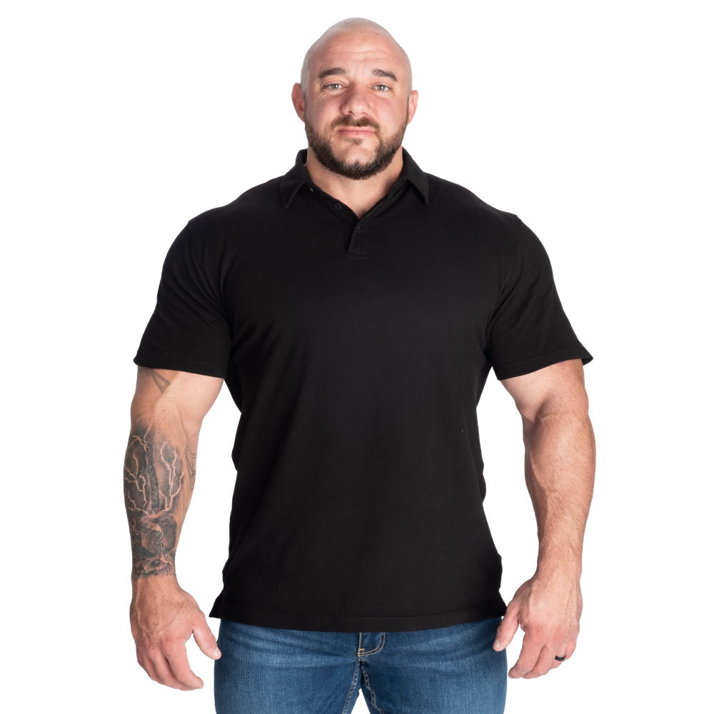 GASP Polo Shirt Black
