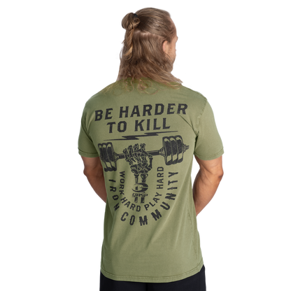 GASP HTK Standard Tee Washed Green