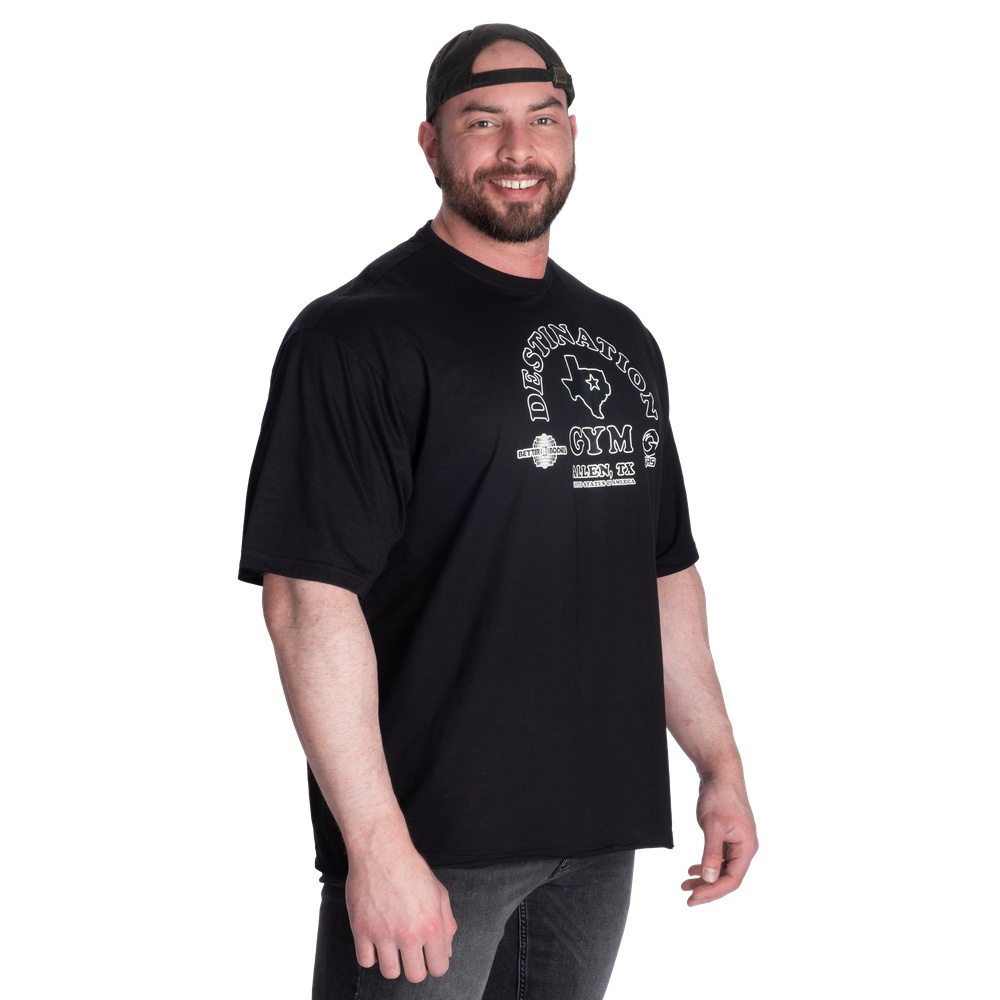 GASP Destination Iron Tee Black