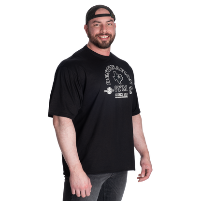 GASP Destination Iron Tee Black