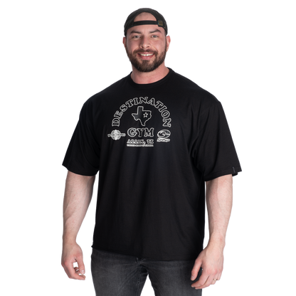 GASP Destination Iron Tee Black