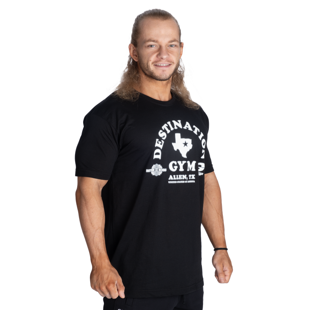 GASP Destination Standard Tee Black/White