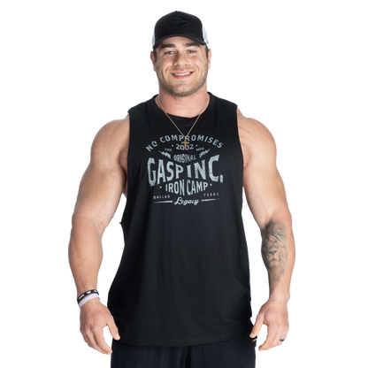 GASP Original Cut Out Tank Black