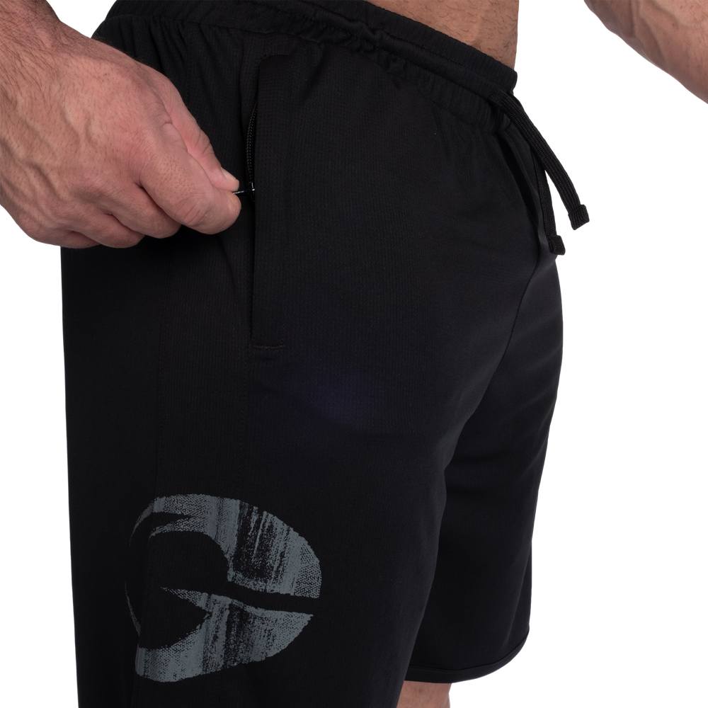 GASP Inc Mesh Shorts 9.5" Black/Grey