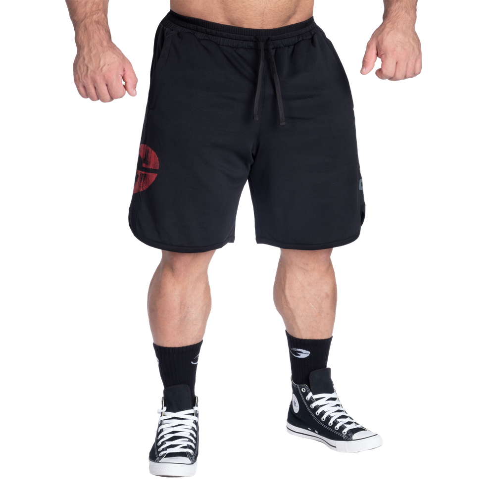 GASP Inc Mesh Shorts 9.5" Black/Red