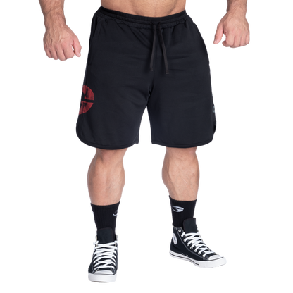 GASP Inc Mesh Shorts 9.5" Black/Red