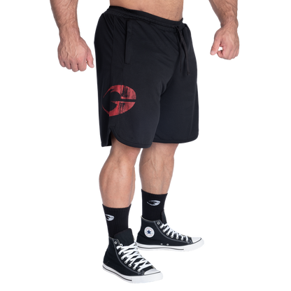 GASP Inc Mesh Shorts 9.5" Black/Red