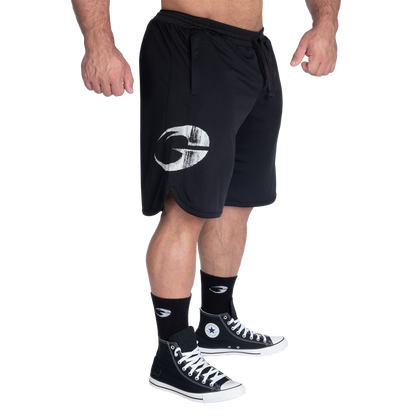 GASP Inc Mesh Shorts 9.5" Black/White