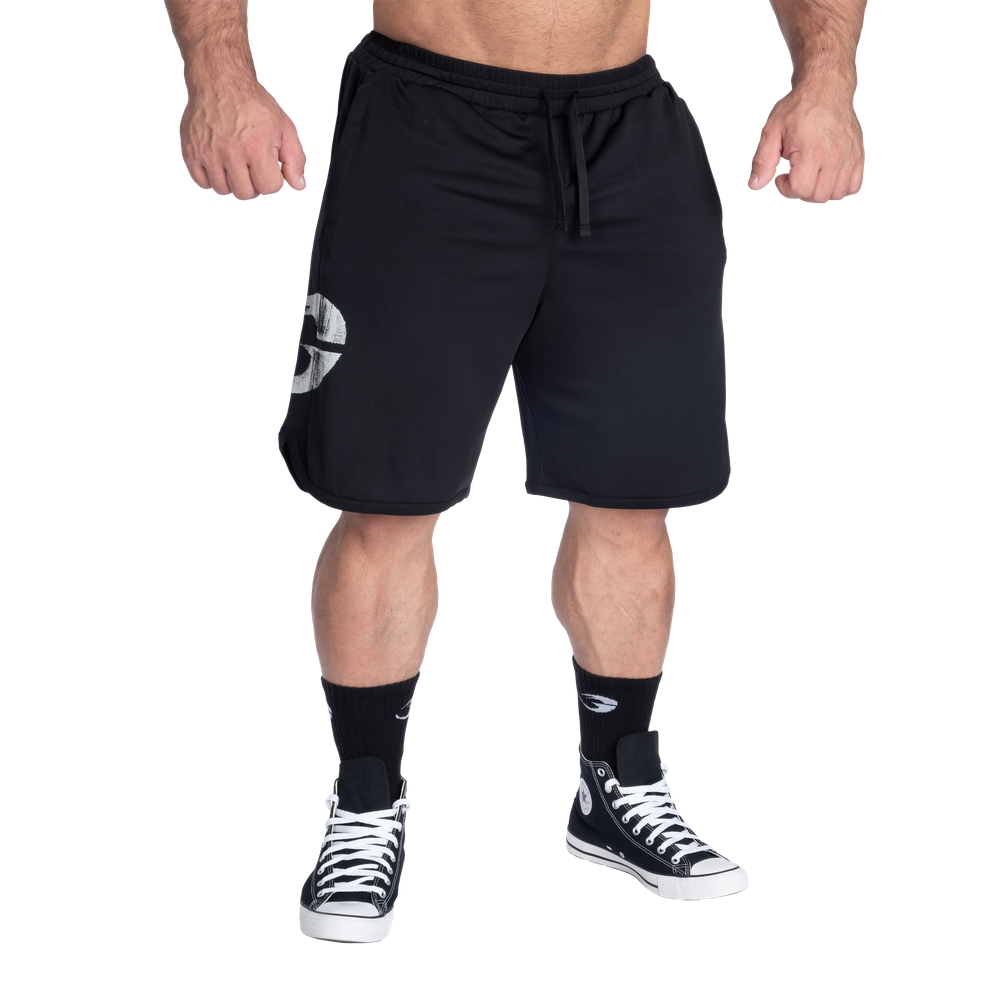 GASP Inc Mesh Shorts 9.5" Black/White
