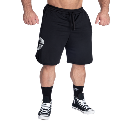 GASP Inc Mesh Shorts 9.5" Black/White