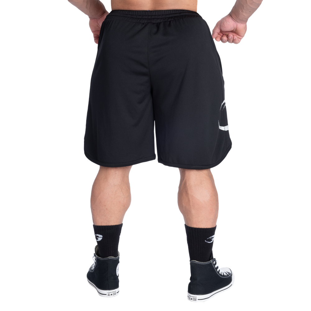 GASP Inc Mesh Shorts 9.5" Black/White