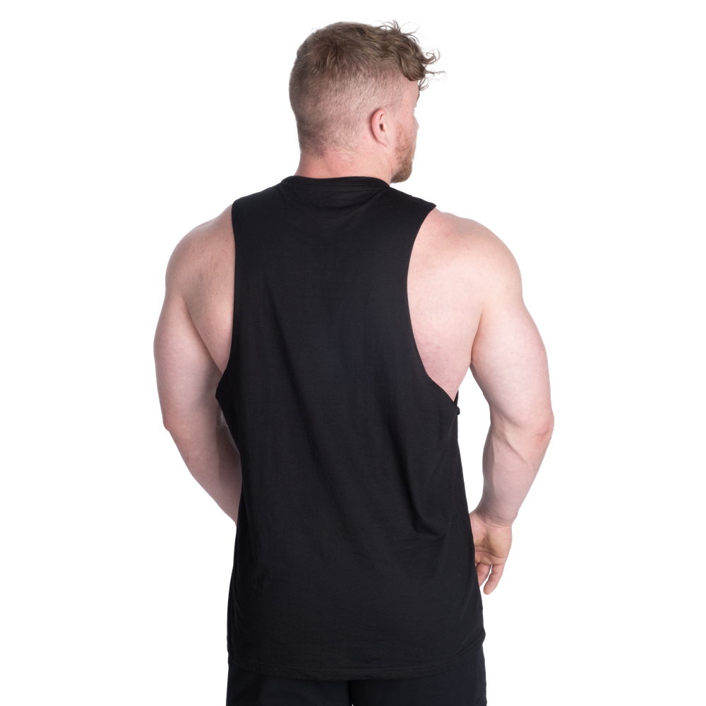 GASP Branch Warren Cut Out Tank Black