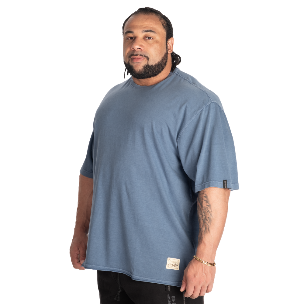 GASP Vintage Iron Tee Washed Sky Blue
