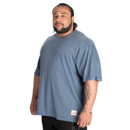 GASP Vintage Iron Tee Washed Sky Blue