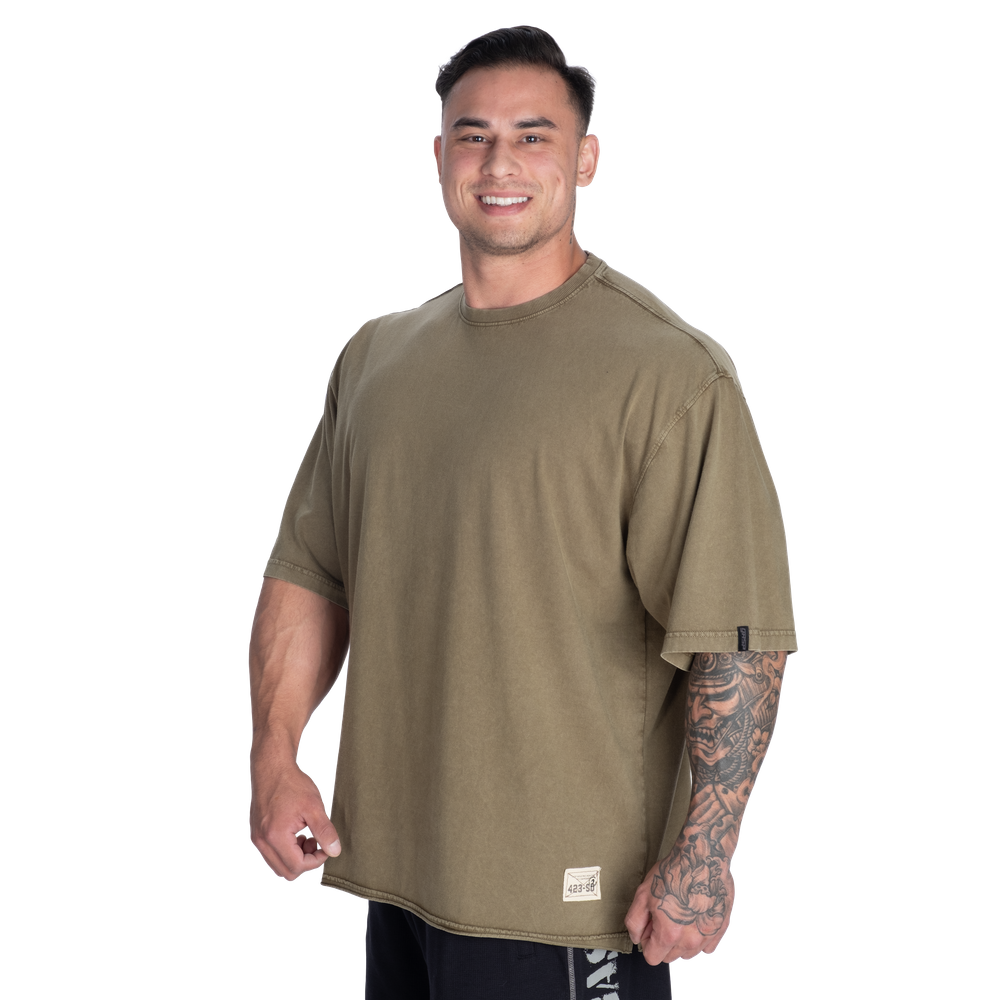 GASP Vintage Iron Tee Washed Green