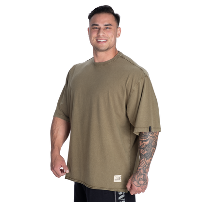 GASP Vintage Iron Tee Washed Green