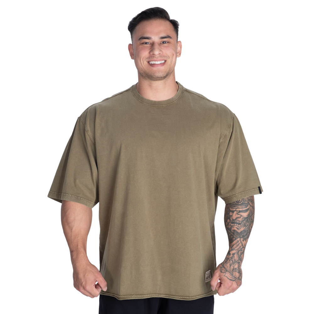 GASP Vintage Iron Tee Washed Green