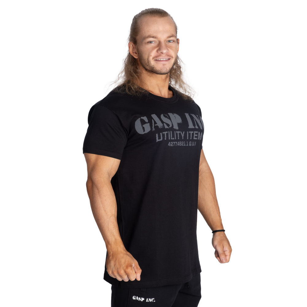 GASP Inc Street Tee Washed Black