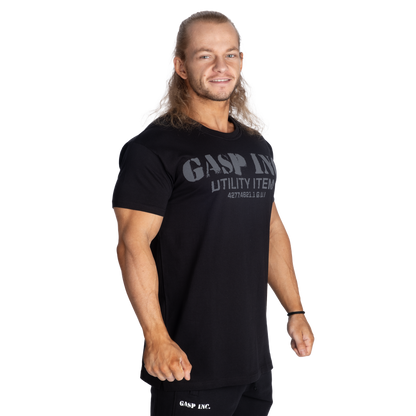 GASP Inc Street Tee Washed Black