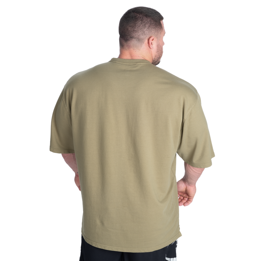 GASP Terry Iron Tee Washed Green