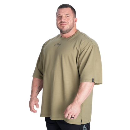 GASP Terry Iron Tee Washed Green