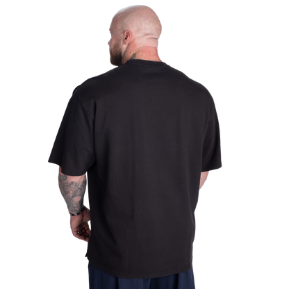 GASP Terry Iron Tee Washed Black