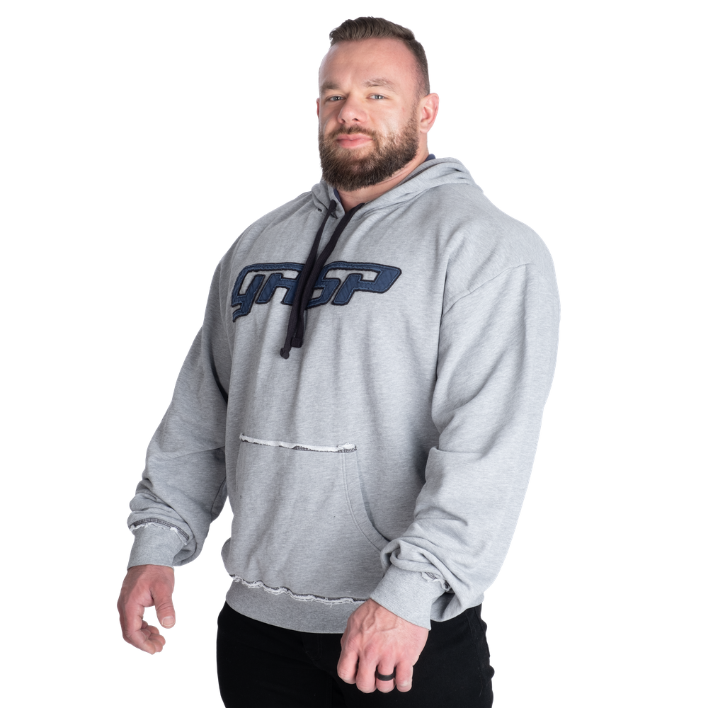 GASP Hood Sweater Grey/Blue