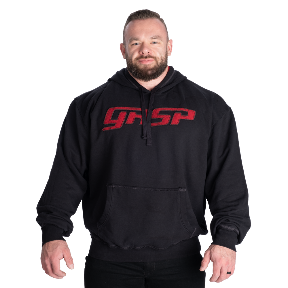 GASP Hood Sweater Black/Red