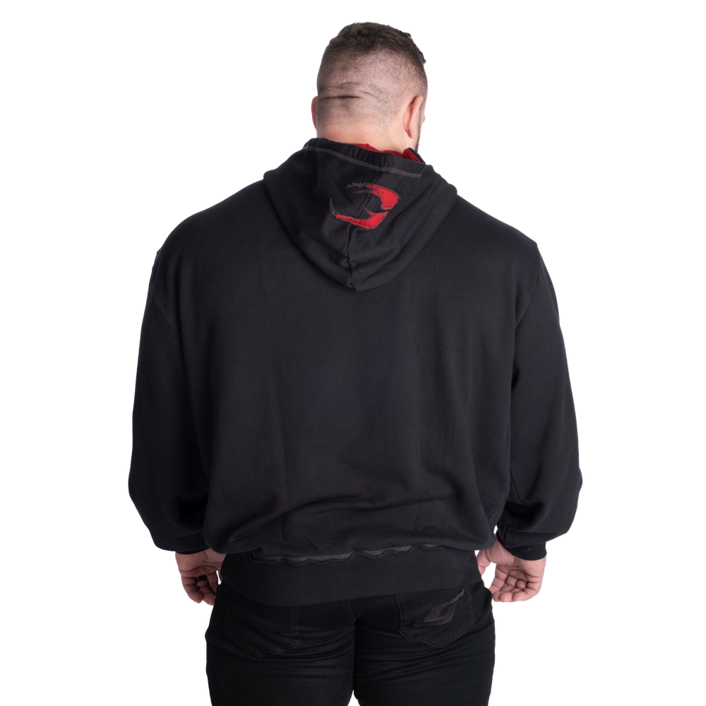 GASP Hood Sweater Black/Red