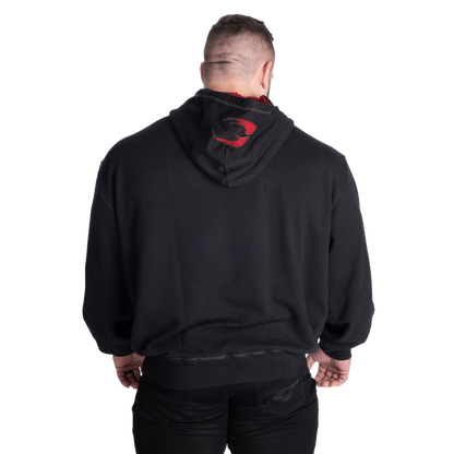 GASP Hood Sweater Black/Red
