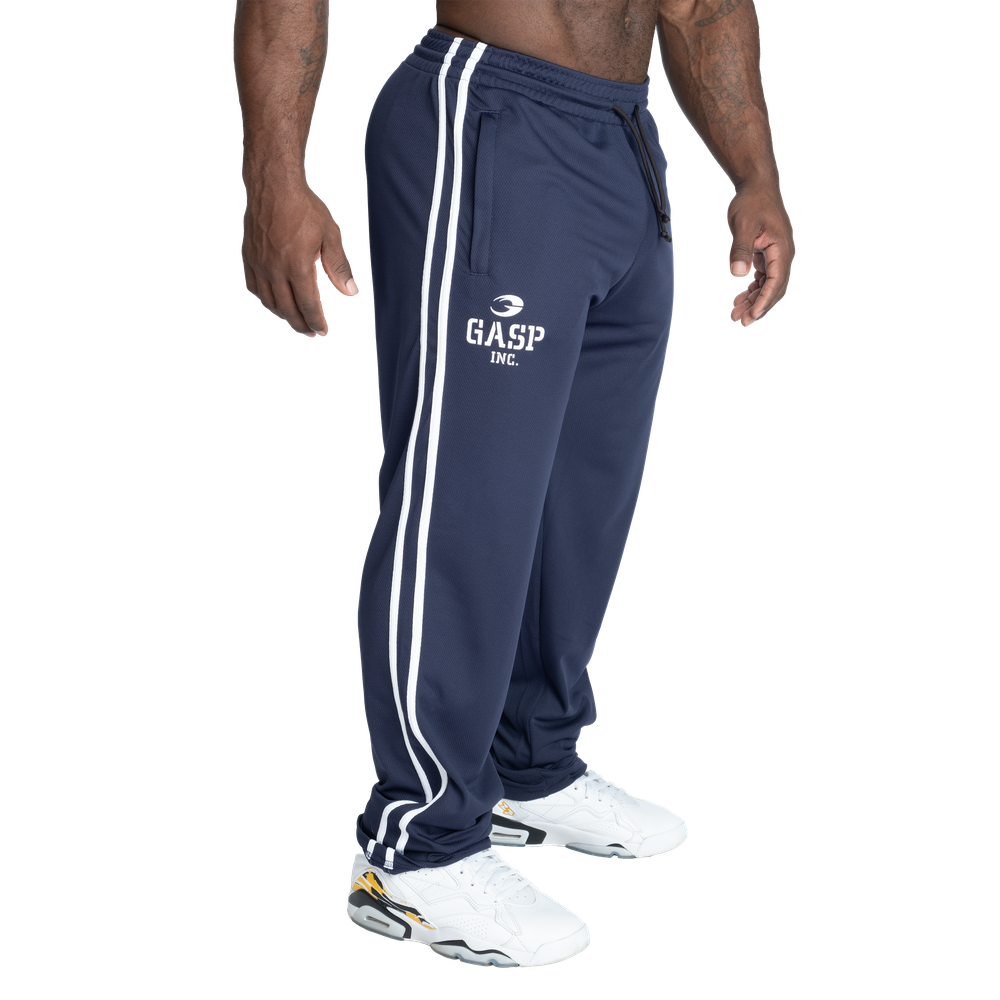 GASP 2 Stripe Standard Mesh Pant Dark Navy