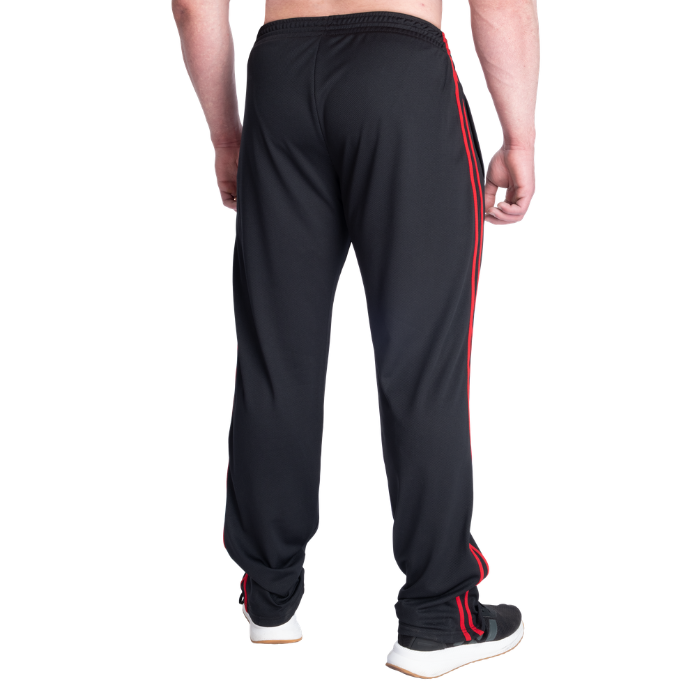 GASP 2 Stripe Standard Mesh Pant Black/Red
