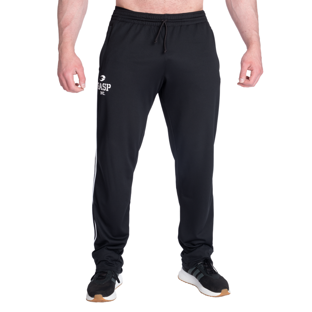 GASP 2 Stripe Standard Mesh Pant Black/White