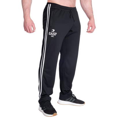 GASP 2 Stripe Standard Mesh Pant Black/White