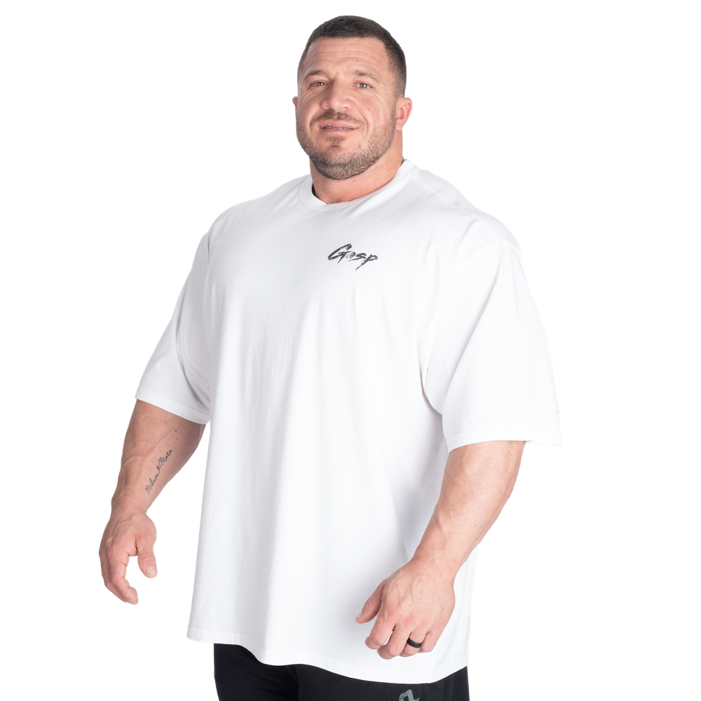 GASP Washed Iron Tee White