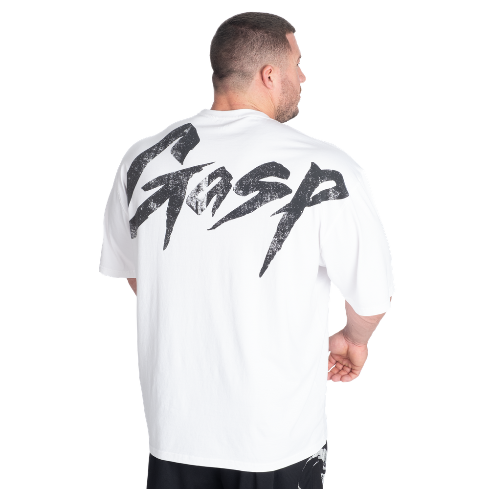 GASP Washed Iron Tee White
