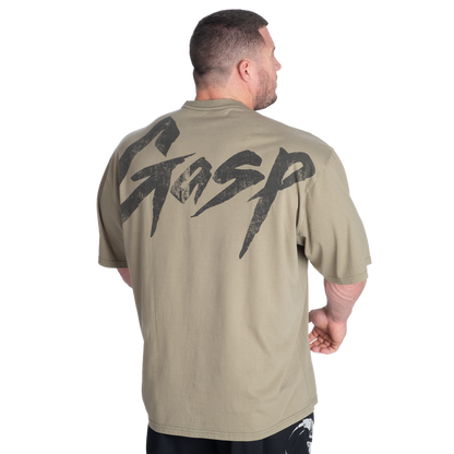 GASP Washed Iron Tee Washed Green