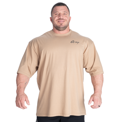 GASP Washed Iron Tee Washed Desert