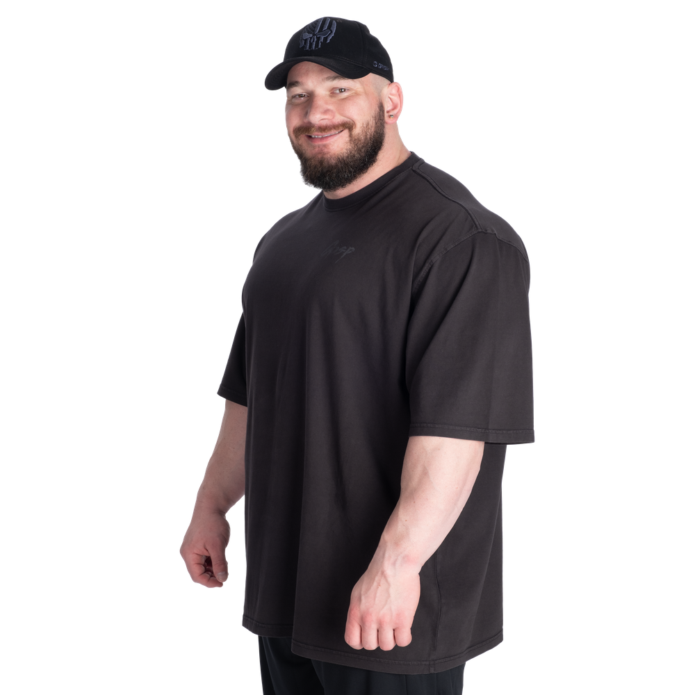 GASP Washed Iron Tee Washed Black