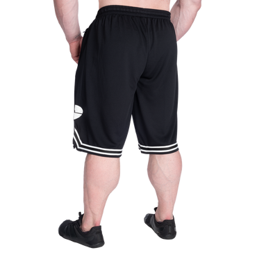 GASP Basketball Iron Shorts 11.5" Black/White
