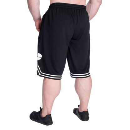GASP Basketball Iron Shorts 11.5" Black/White