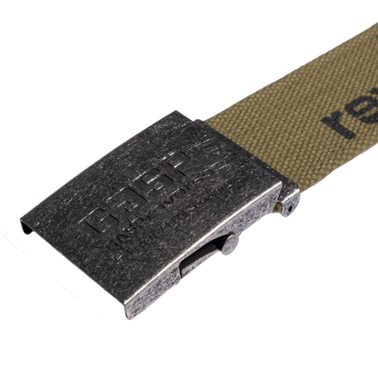 GASP Vintage Belt Washed Khaki