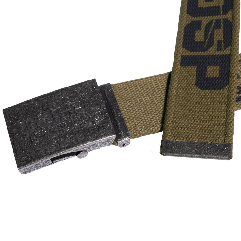 GASP Vintage Belt Washed Khaki